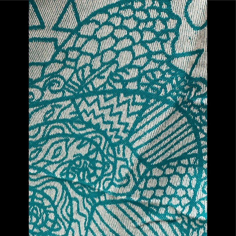Turkish Cotton throw| Abstract pattern| Heavyweight Oversized Cotton Throw - Picture 5 of 6
